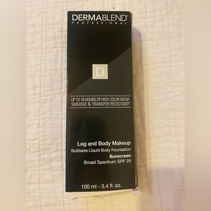 Professional Dermabend. Only opened to test color. Full tube